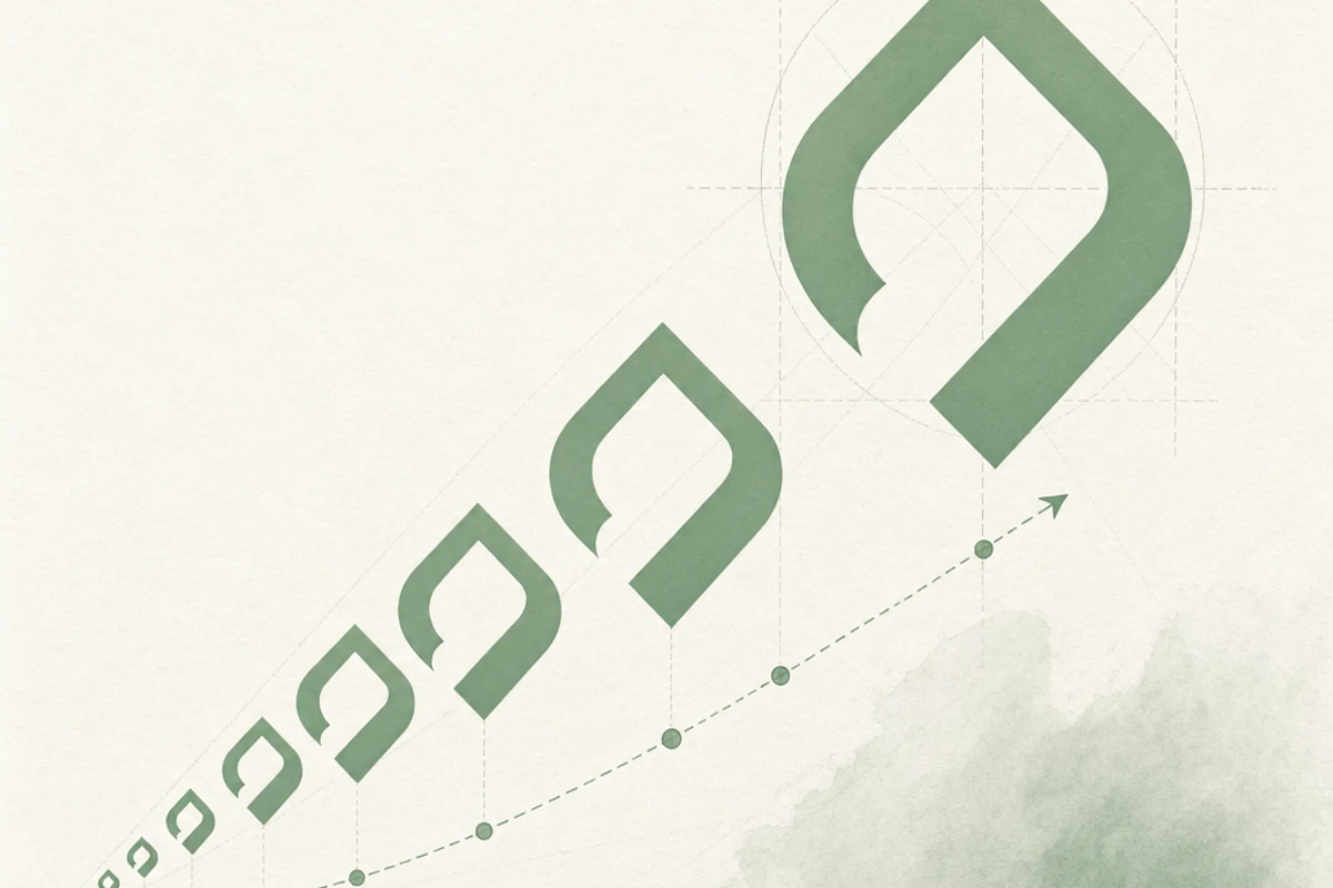 SVG logo scaling demonstration showing perfect quality from small to large sizes